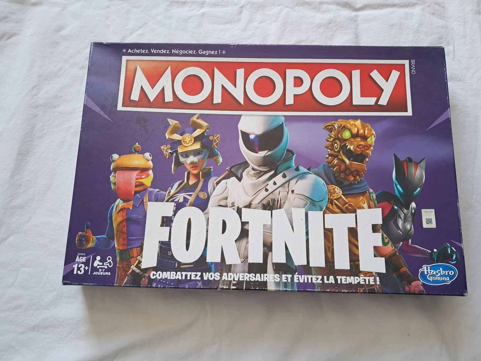 Jeu monopoly fortnite 